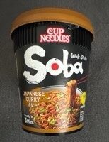 Soba Cup Noodles front packaging