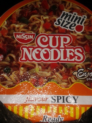 Cup noodles front packaging