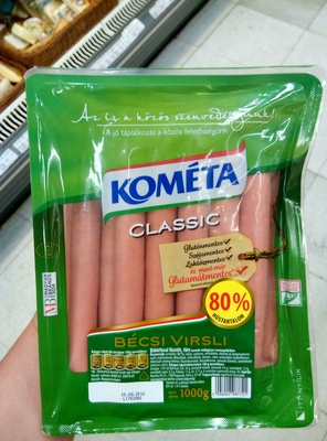 Classic Bécsi Virsli front packaging