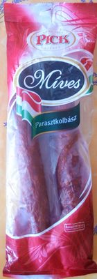 Míves parasztkolbász front packaging