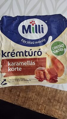 Krémtúró - Karamellás Körte
