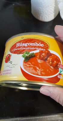 Húsgombóc paradicsommártásban