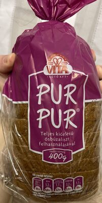 Pur pur teljes kiőrlésű ősbúzaliszt felhasználásával