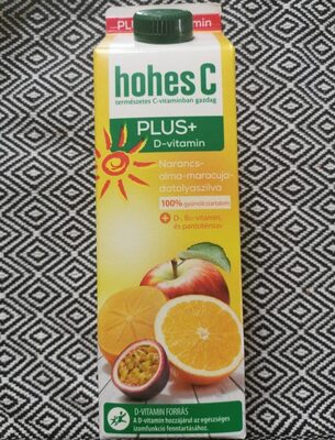 Hohes C Plus+ D-vitamin front packaging
