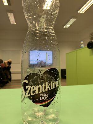 Szentkirályi ásványvíz front packaging