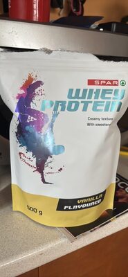 Whey Protein Vanilla Flavoured front packaging