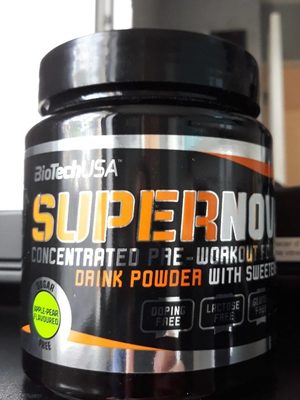 Supernova (282G) Biotech Usa - Pomme-poire front packaging