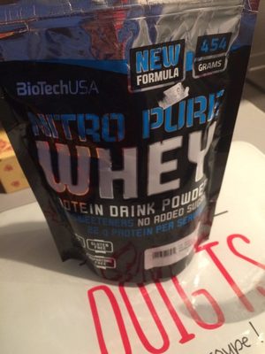 Nitro pure whey gout halzenut