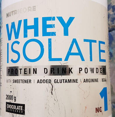 Whey Isolate Protein Drink Powder
