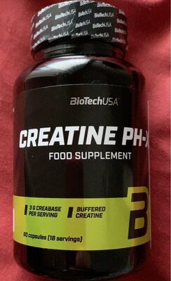 Creatine PH-X front packaging