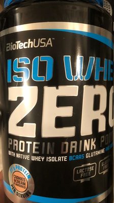 Iso Whey Zero, Cookies