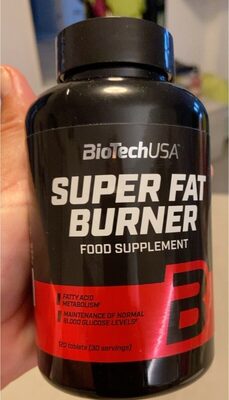 Super fat burner front packaging