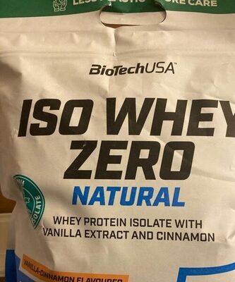 ISO whey zéro naturel