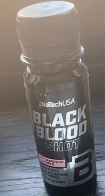 Black blood shot