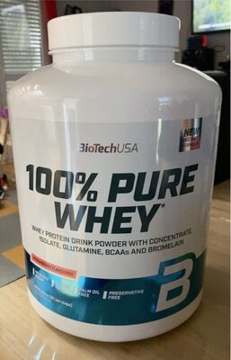 100% Pure Whey Protein - Strawberry