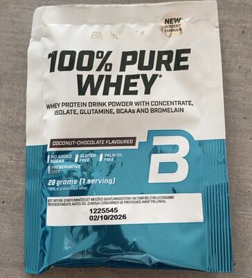 100% pure whey coconut chocolate