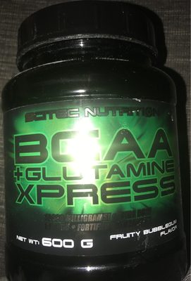 Bcaa glutamine express front packaging