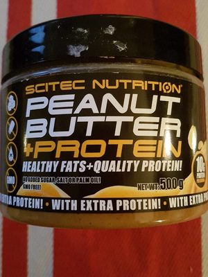 Peanut butter + protein