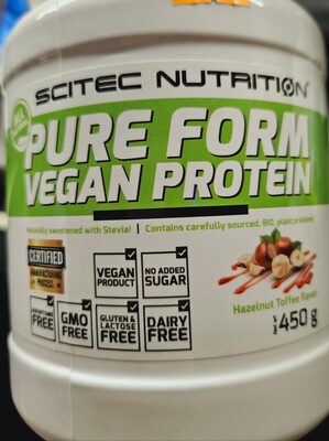 Pure Form Vegan Protein