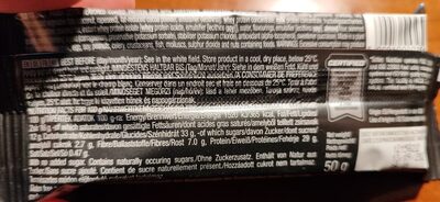 Choco Pro Coconut Panna Cotta Protein Bar nutrition facts table