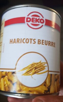 Haricot beurre front packaging