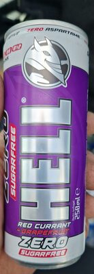 hell zero red currant grapefruit