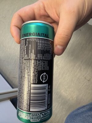 Hell Focus Energy Drink ingredients label