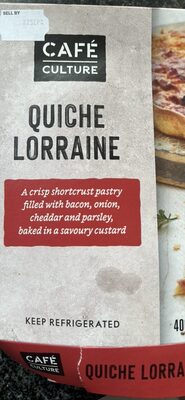 Quiche Lorraine front packaging
