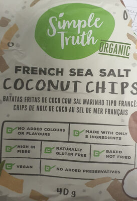 Simple Truth French Sea salt coconut chips