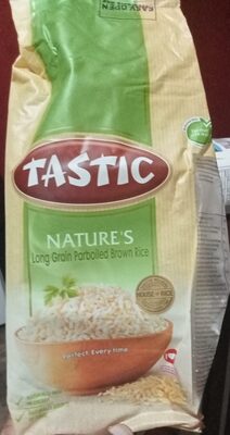 NATURE'S Long Grain Parboiled Brown Rice