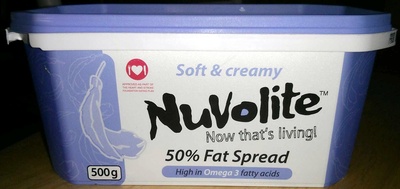 NuVolite 50% Fat Spread