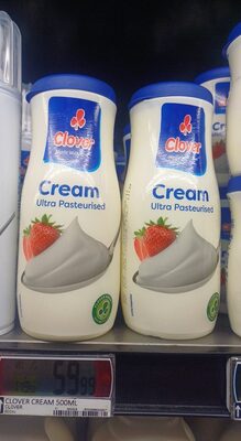 Cream ultra pasteurized