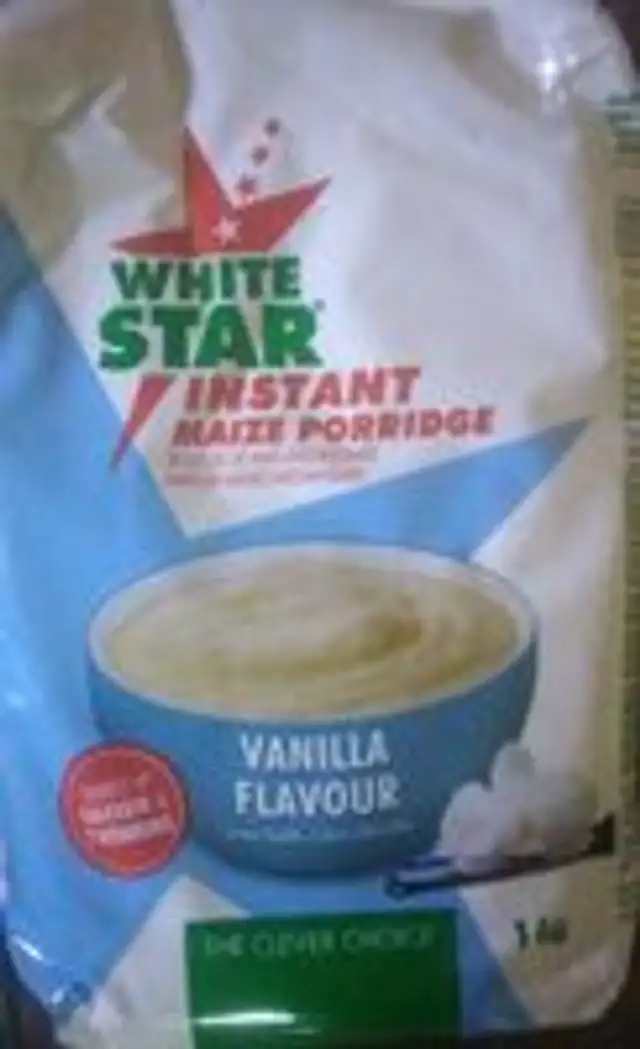 Instant maize porridge vanilla