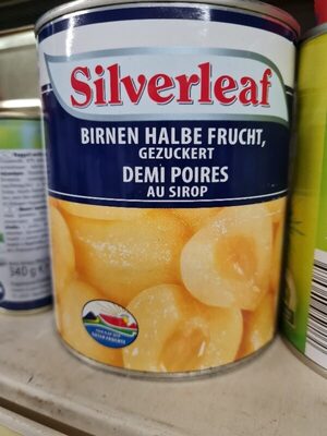 Birnen halbe Frucht