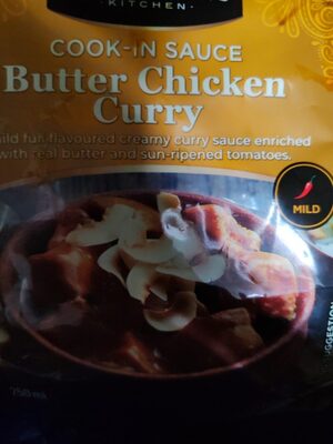 Butter Chicken Curry Cook-in Sauce