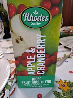 Apple & Cranberry Juice