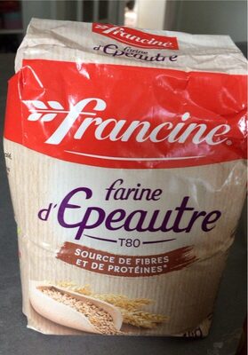 Farine d’epeautre T80 front packaging