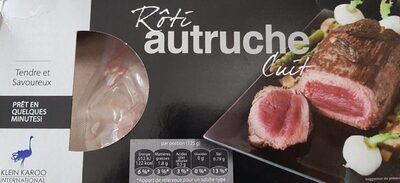 Rôti autruche
