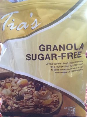 Tias Sugar Free Fruit And Nut Muesli
