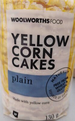 Yellow corn crackers