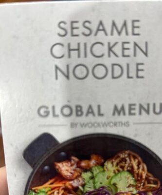Sesame chicken noodle