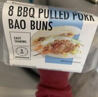 BBQ pulled pork bao buns