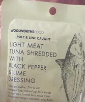 Light meat shredded tuna