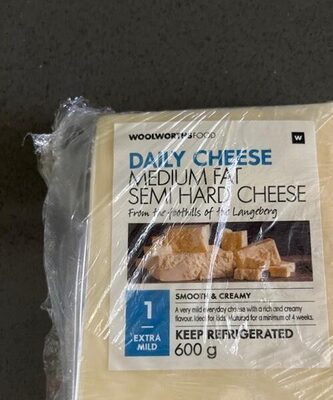 Daily cheese medium fat