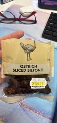 OSTRICH SLICED BILTONG
