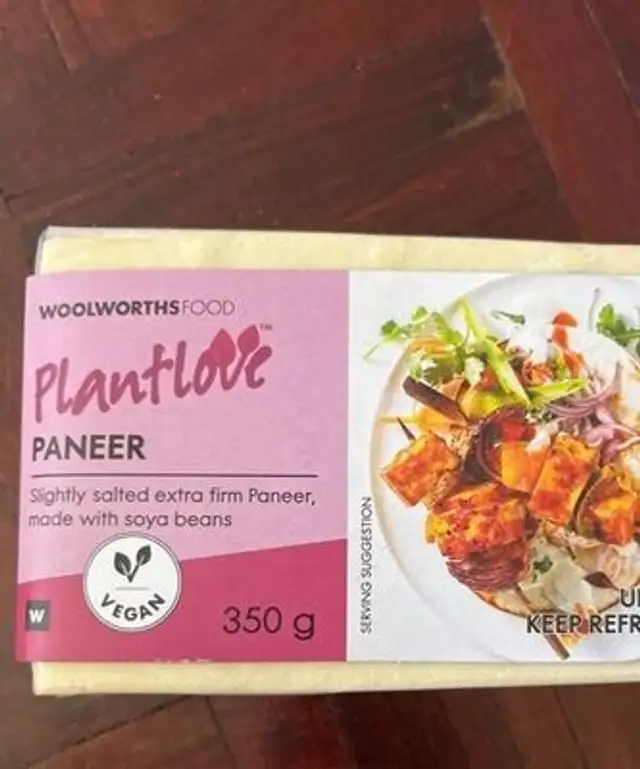 Plant Love Paneer front packaging