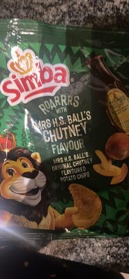Mrs H.S. Ball's Chutney Flavoured Potato Chips