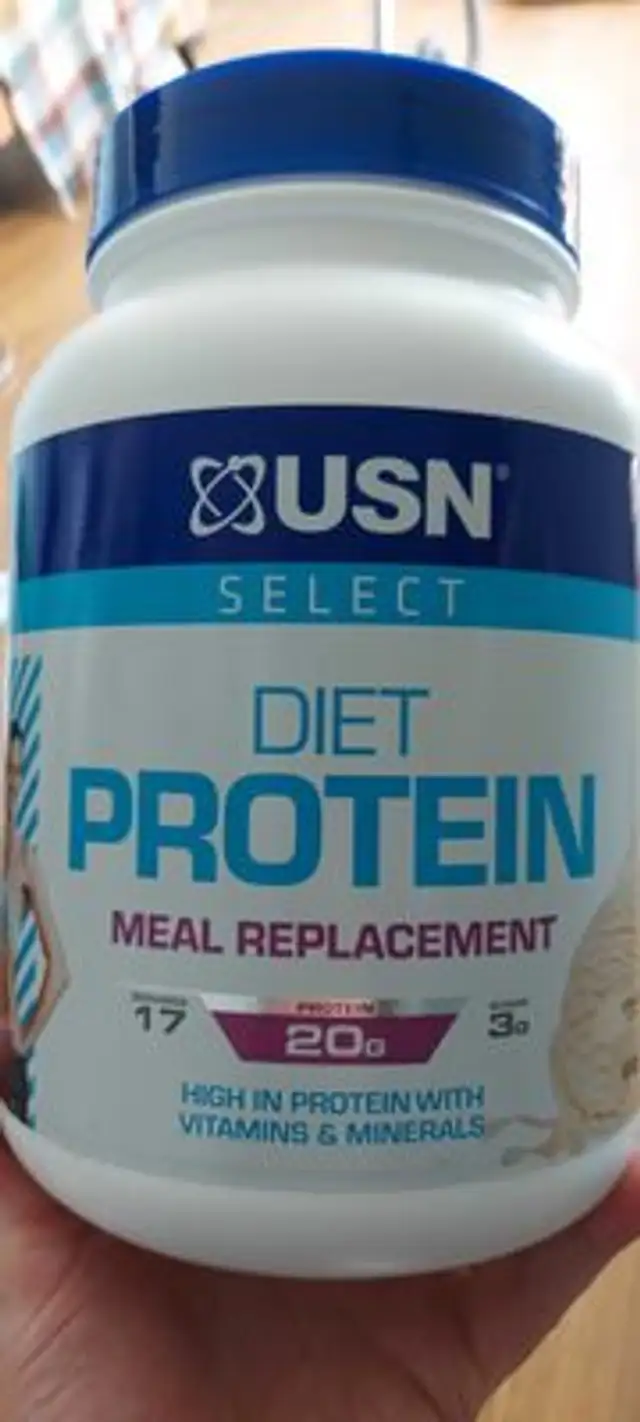 Vanilla Diet Protein front packaging