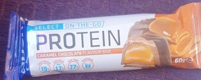 Protein bar caramel chocolate
