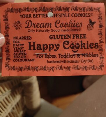 Happy Cookies front packaging